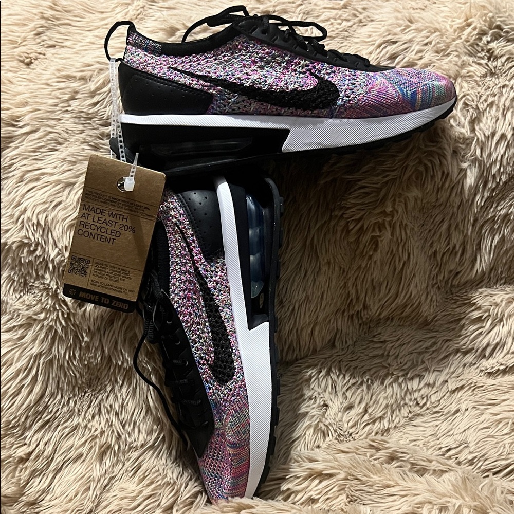Nike Air Max FLYKNIT RACER Women's Multicolor Athletic Shoes